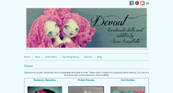 Desktop Screenshot of devoutdolls.com